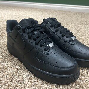 Air Force 1 Low (Black) - Brand New